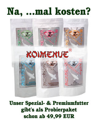 Kategorie | Futterpakete | Koimenue