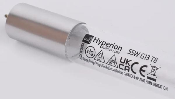 Hyperion Quartz UV-C Ersatzlampe 55Watt