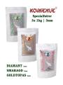 Koifutter-Probierpaket | Goldtopas Diamant Smaragd 3mm | 3x1kg